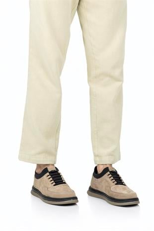 Dia Ortopedik Casual Süet Erkek Ayakkabı Bej