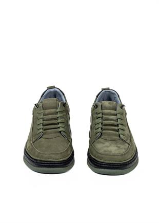 Dia Ortopedik Casual Süet Erkek Ayakkabı Yeşil