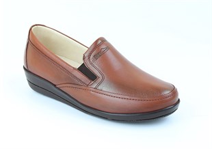 Brown Diabetic Orthopedic For Women Casual Shoes