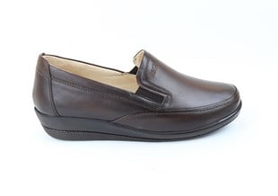 Dark Brown Diabetic Orthopedic For Women Casual Shoes