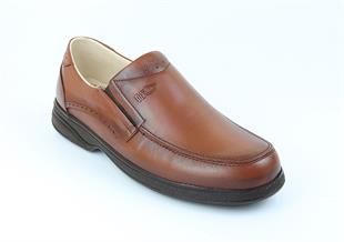 TOPTAN ORTOPEDiK DİYABETİK ERKEK AYAKKABI TABA DİA 101