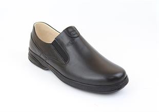 TOPTAN ORTOPEDiK DİYABETİK ERKEK AYAKKABI SİYAH DİA 110