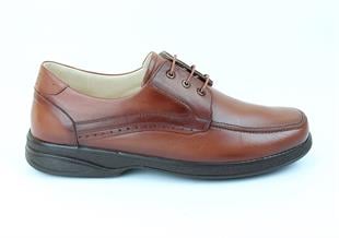 TOPTAN ORTOPEDiK DİYABETİK ERKEK AYAKKABI TABA DİA 102