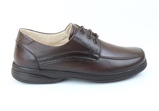 TOPTAN ORTOPEDiK DİYABETİK ERKEK AYAKKABI KAHVE DİA 102