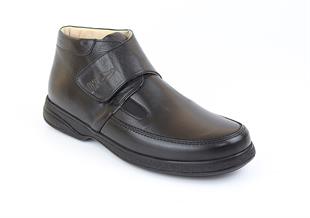 TOPTAN ORTOPEDiK DİYABETİK ERKEK BOT SİYAH DİA 109