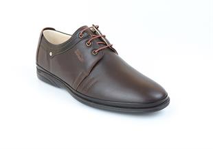 TOPTAN ORTOPEDiK DİYABETİK ERKEK AYAKKABI KAHVE DİA 116