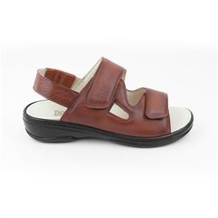 TOPTAN ORTOPEDiK DİYABETİK KADIN SANDALET TABA DİA 020