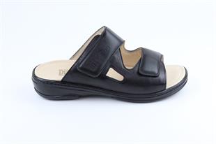 TOPTAN ORTOPEDiK DİYABETİK KADIN TERLİK SİYAH DİA 019