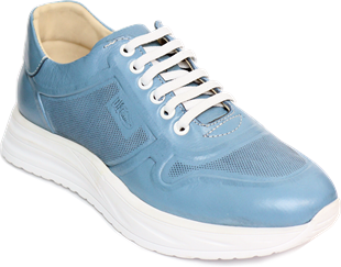 TOPTAN ORTOPEDiK DİYABETİK SPOR AYAKKABI MAVİ DİA 030