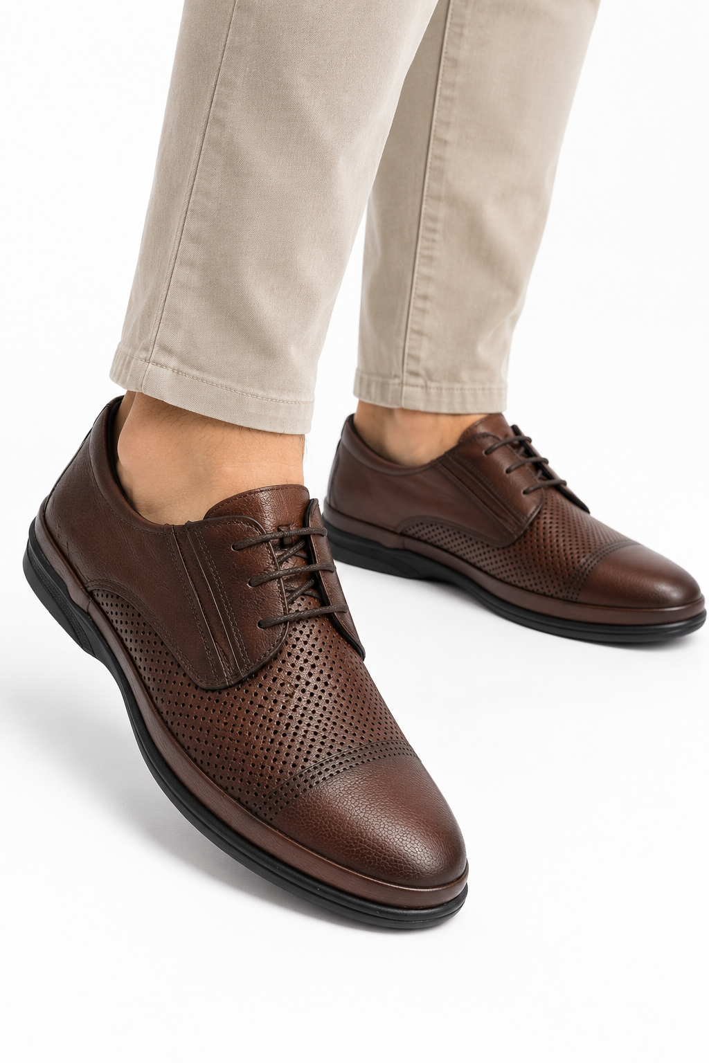 Dia Comfort 307 Casual Loafer Ortopedik Ayakkabı Kahve