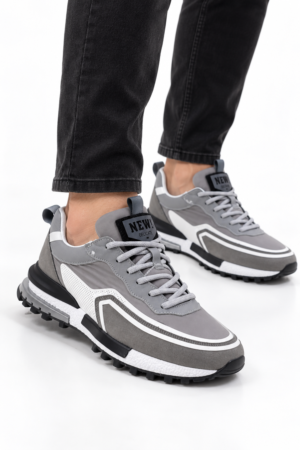 Dia Comfort 730 Casual Erkek Ortopedik Ayakkabı Gri