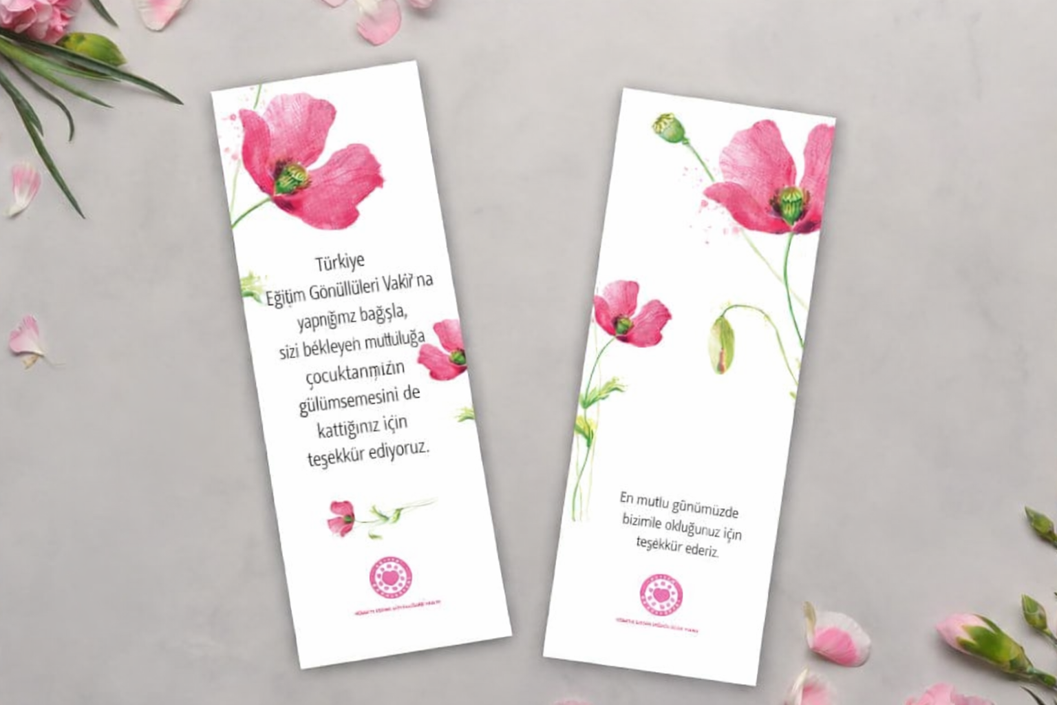 Gelincik Bahçesi Kitap Ayracı