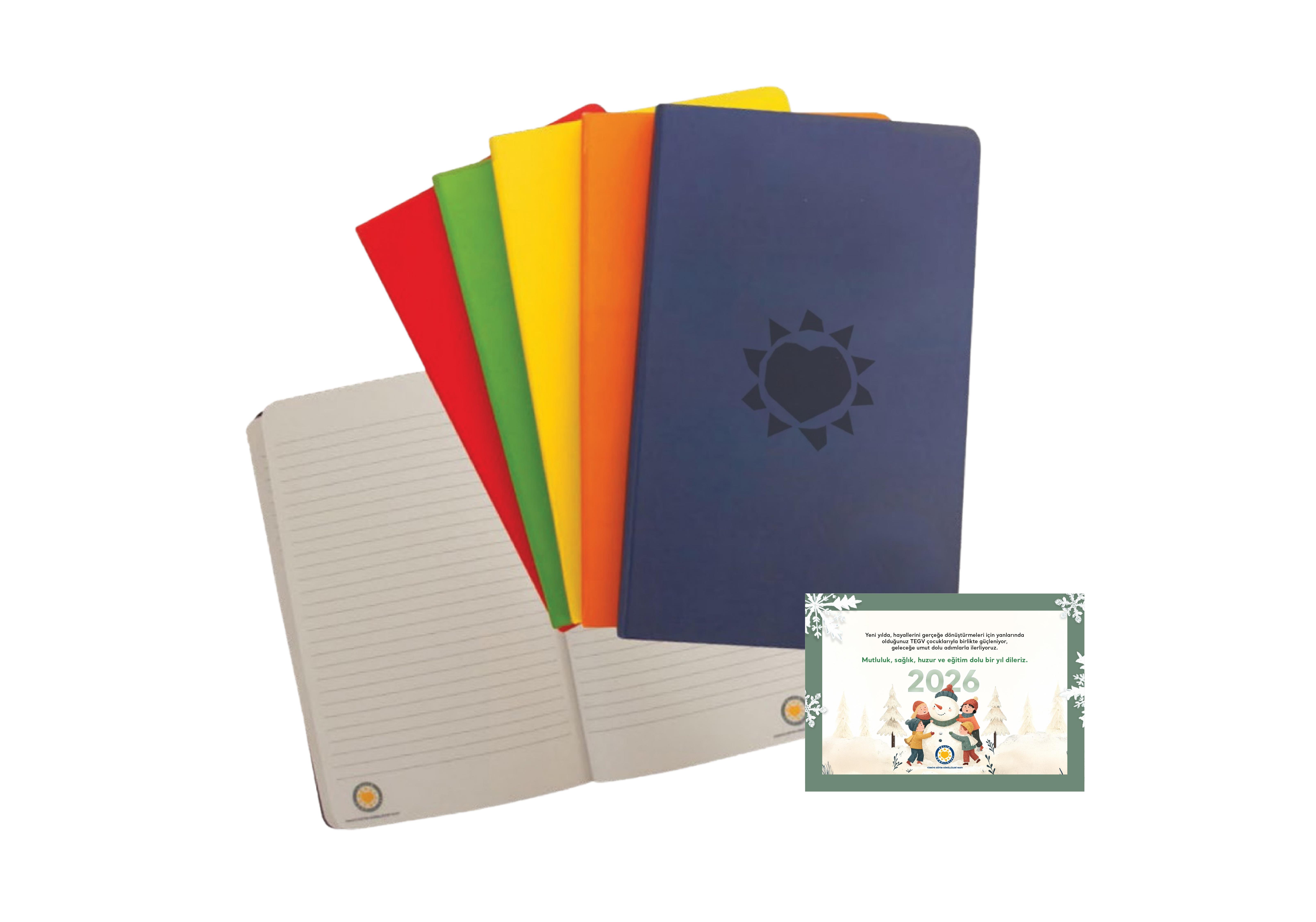 Zamansız Ajanda Defter 2026 Mavi Thermo Deri Yumuşak Kapak