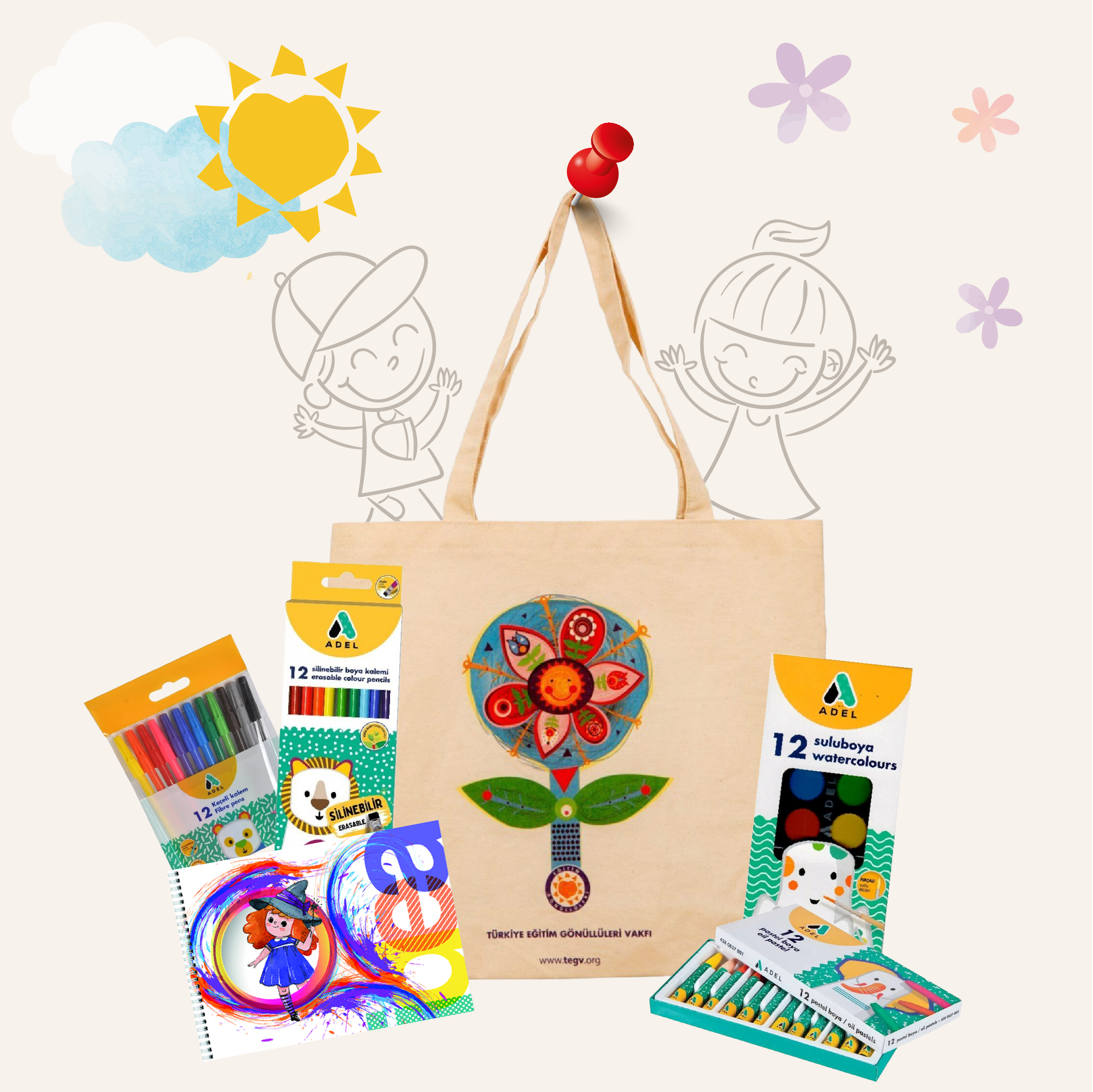 23 Nisan Boyama Seti