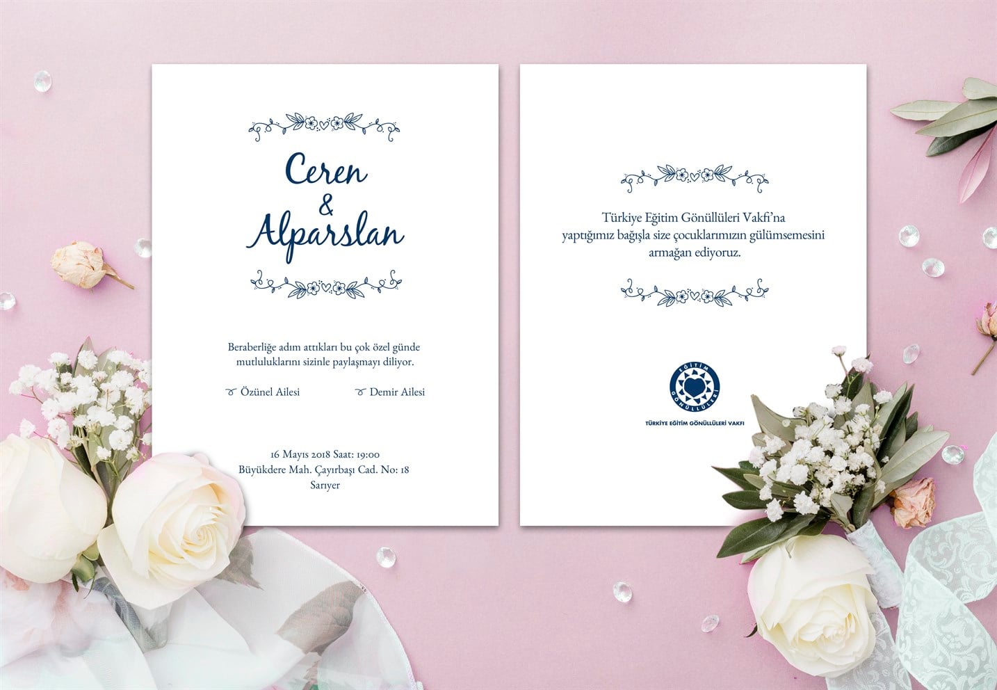 Yaldızlı Gece Davetiye