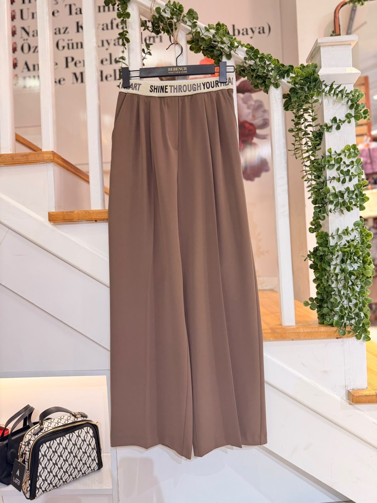 27K1497  VİZON PANTOLON