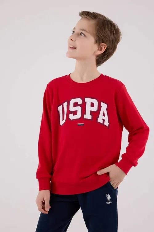 US2227-4  ERKEK ÇOCUK EŞOFMAN TAKIM KIRMIZI