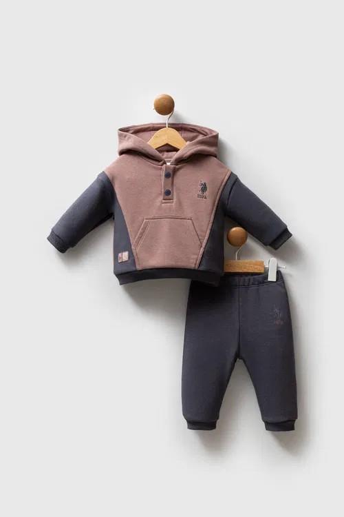 USB2559  U.S.POLO ASSN ERKEK BEBEK 2Lİ TAKIM