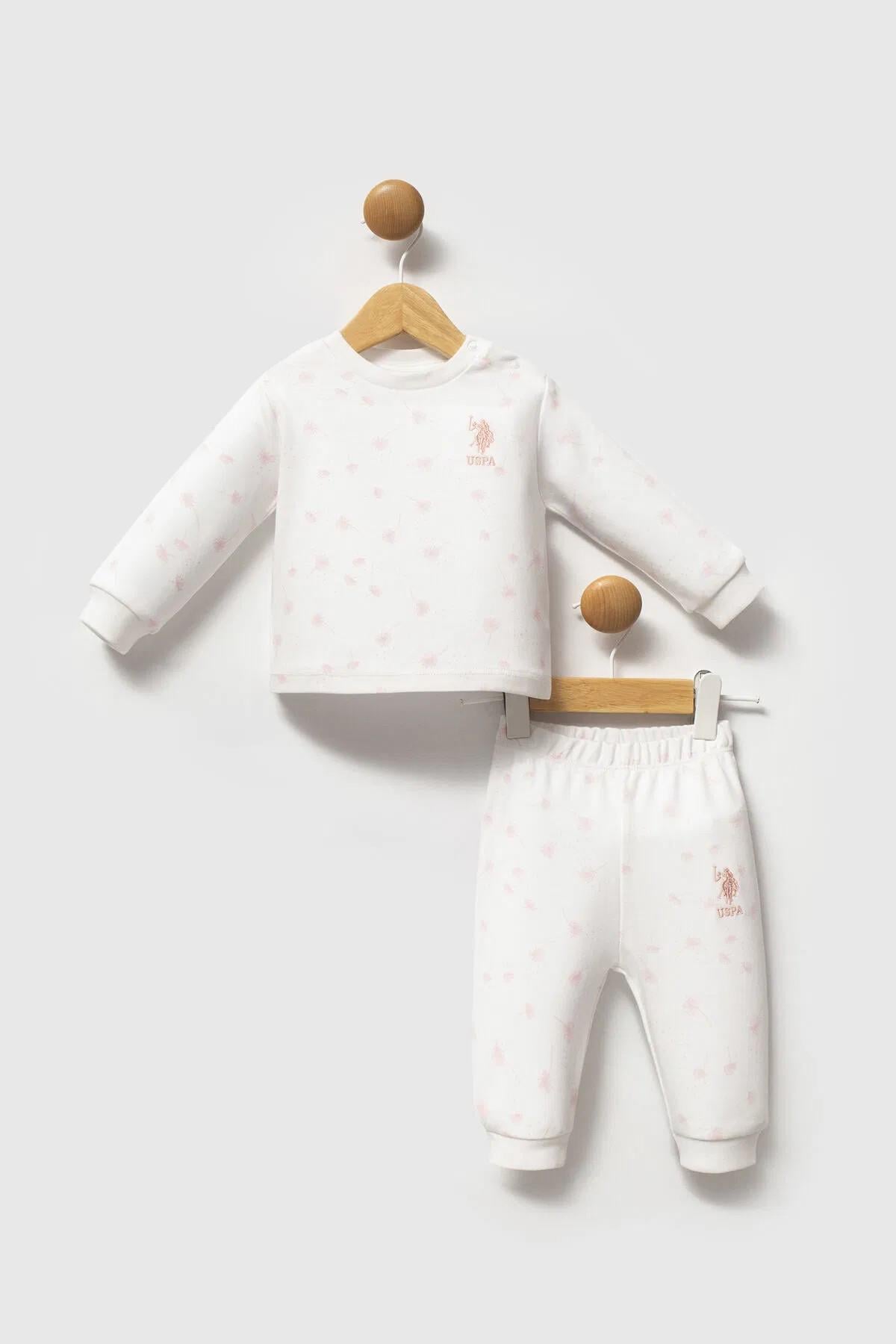 USB2648 U.S.POLO KIZ BEBEK 2Lİ TAKIM