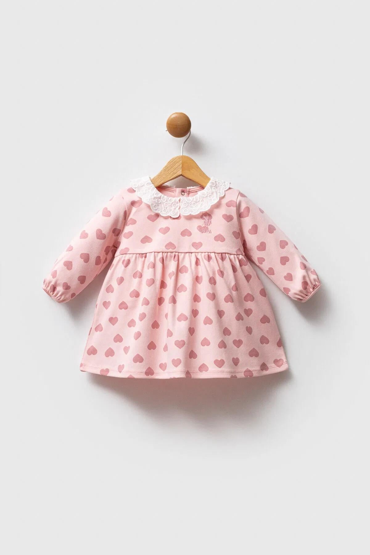 USB2713 U.S.POLO ASSN KIZ BEBEK ELBİSE