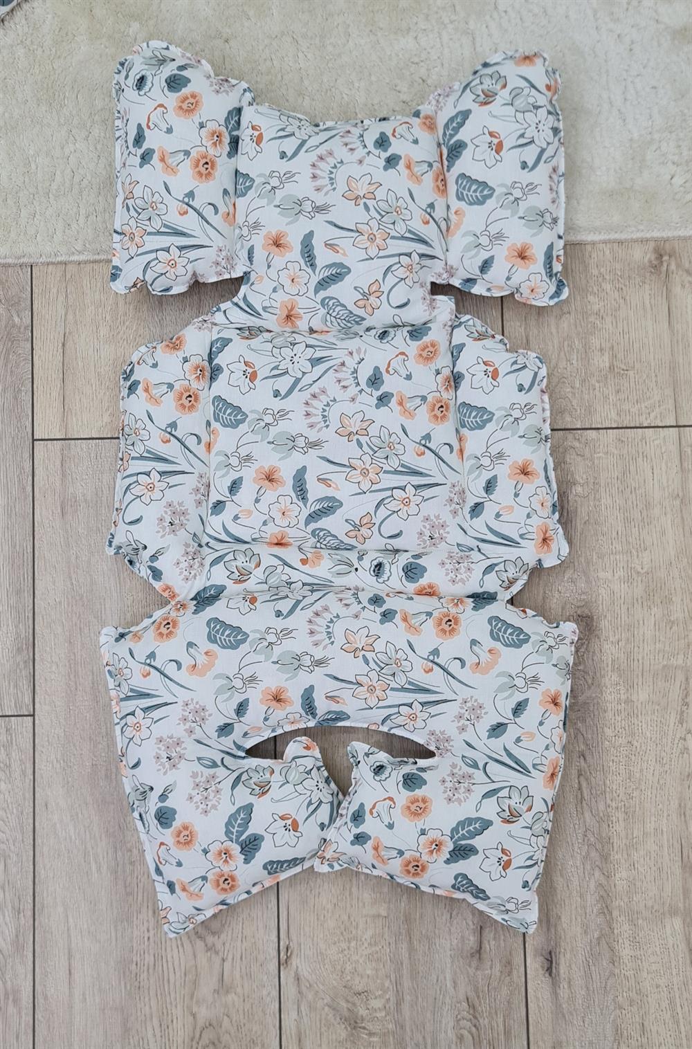 YEŞİL ÇİÇEKLER PUSET MİNDERİ