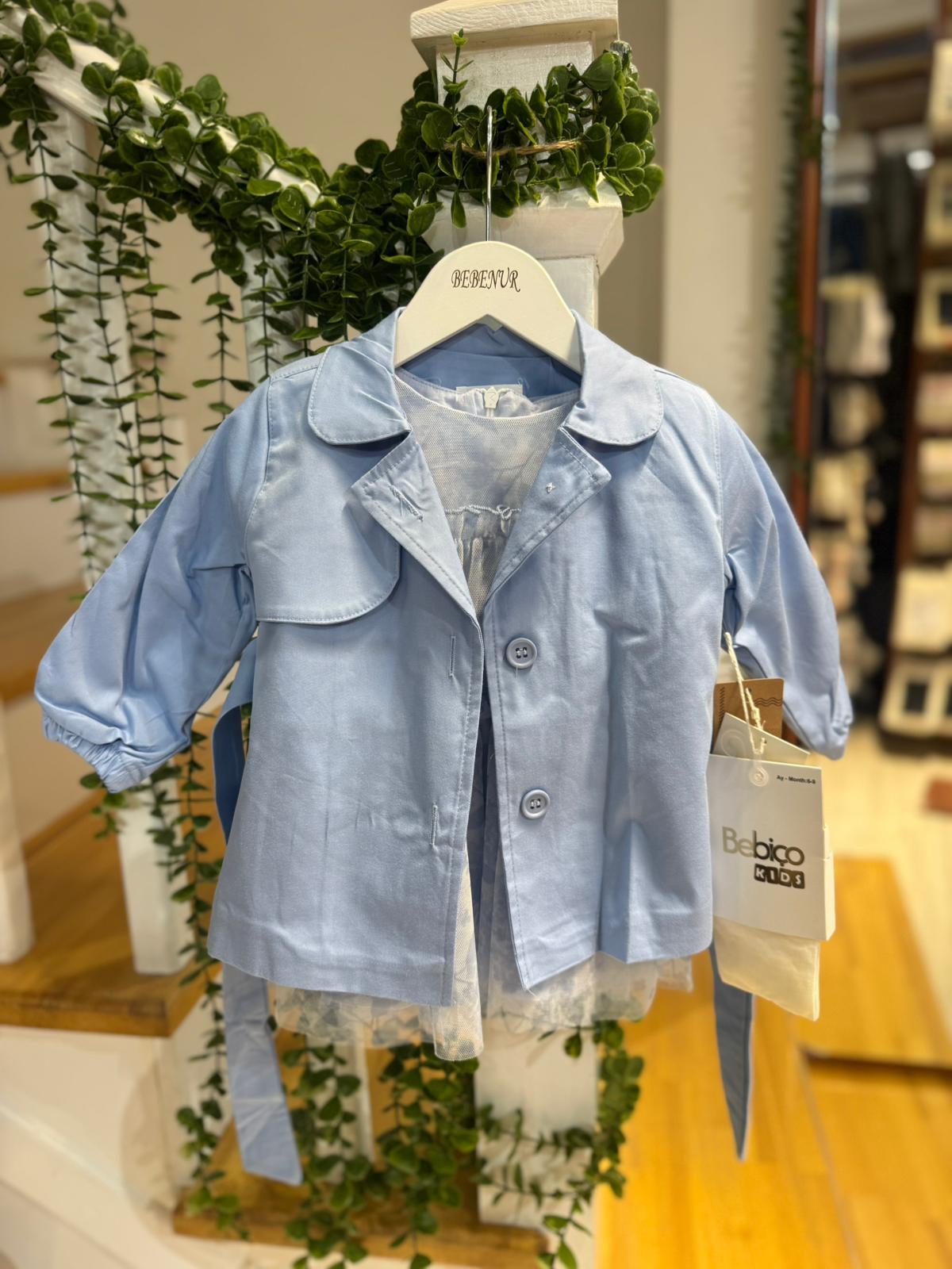 5415 6-24 AY  TRENÇLİ 3 LÜ TAKIM