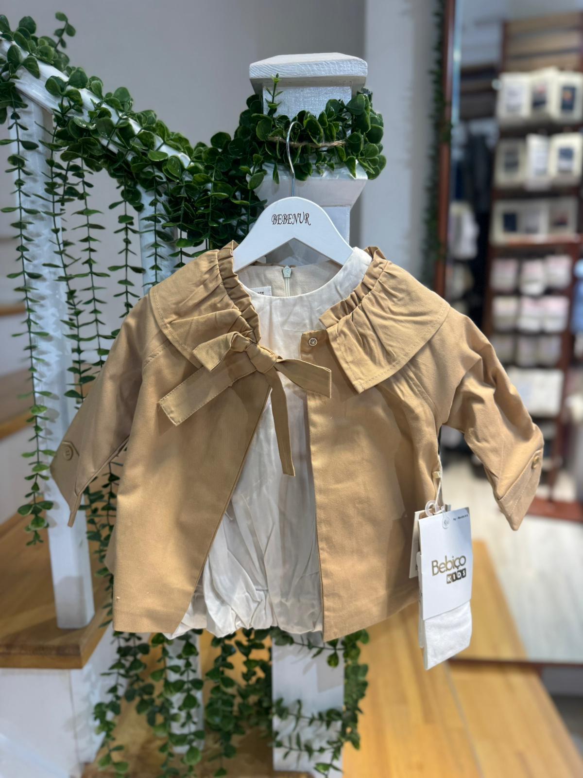 5418 CAMEL 9-24 AY JERSEY ELBİSELİ TAKIM