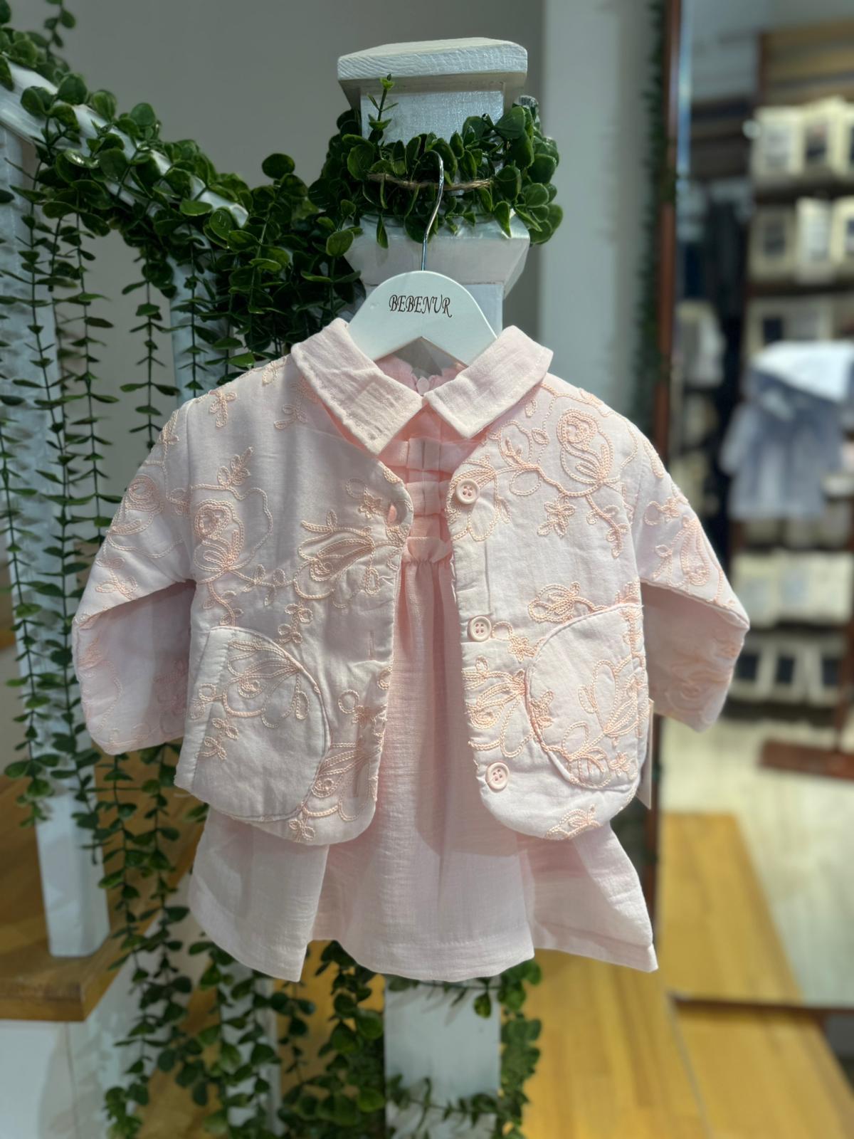 5437 6-24 AY ROSE ELBİSELİ TAKIM