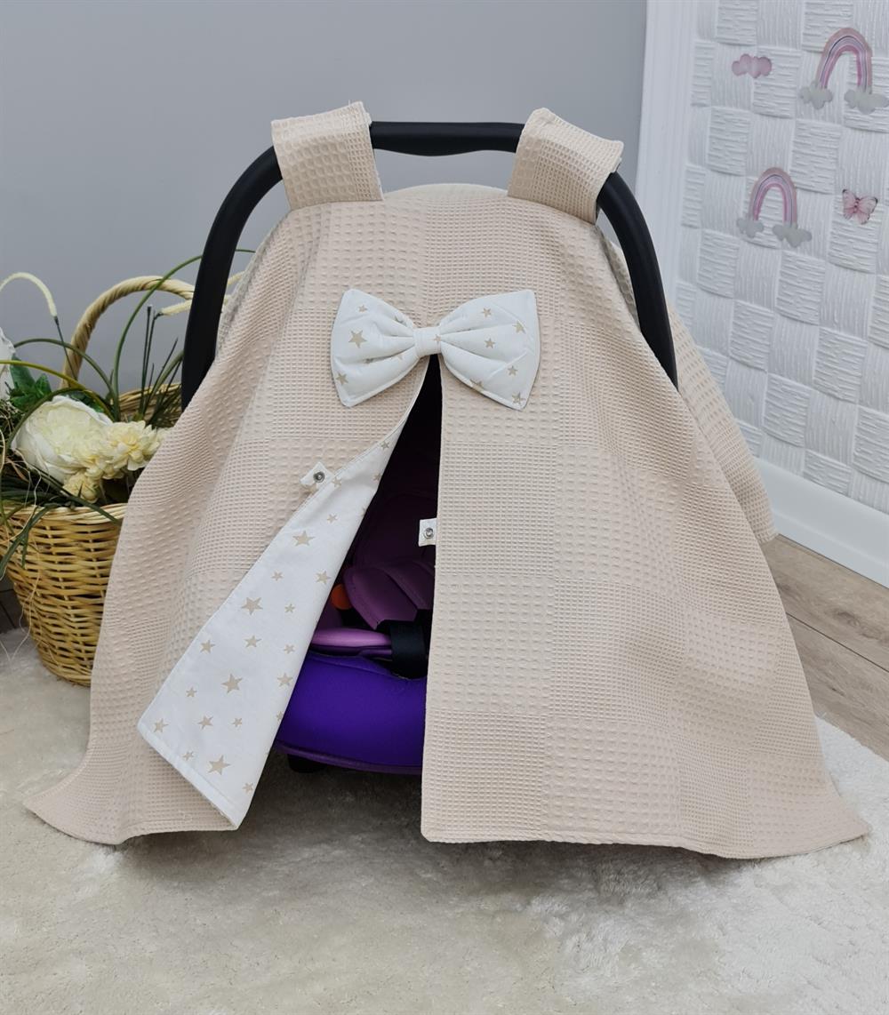 BEJ YILDIZ PUSET ÖRTÜSÜ 