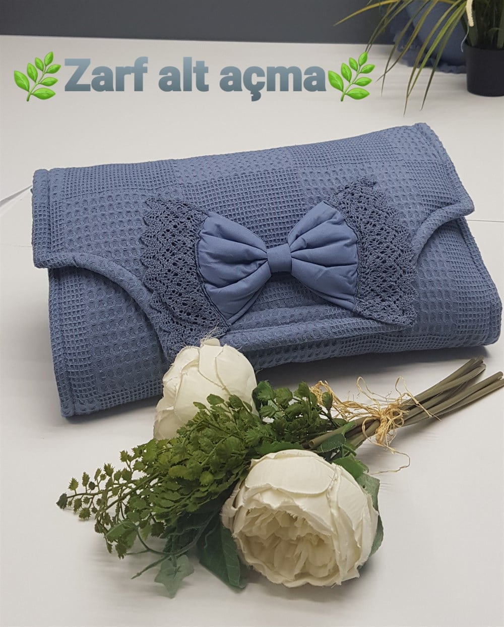 İNDİGO PİKE ZARF AÇMA MİNDERİ