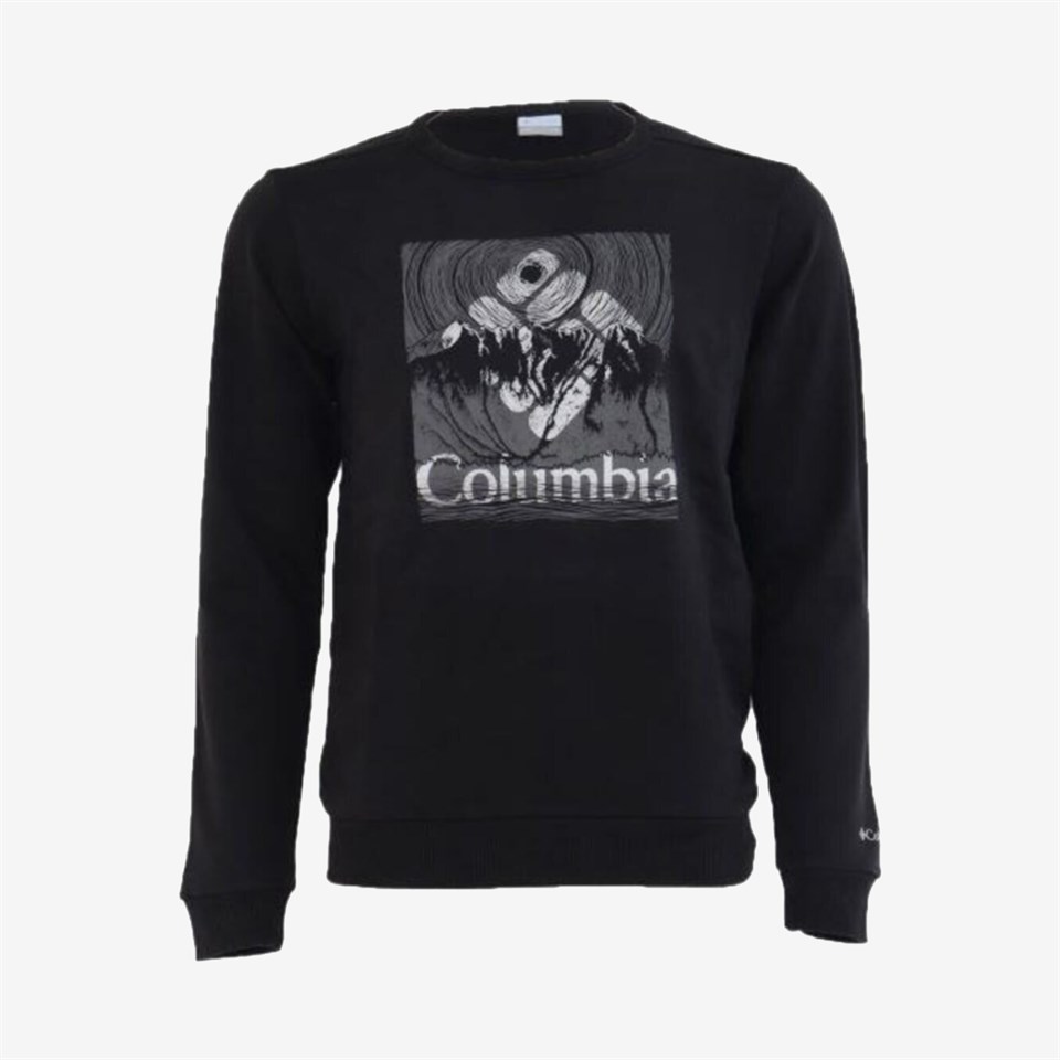 Columbia Cs0183 Basin Butte Crew Sweatshirt Erkek Sweatshirt