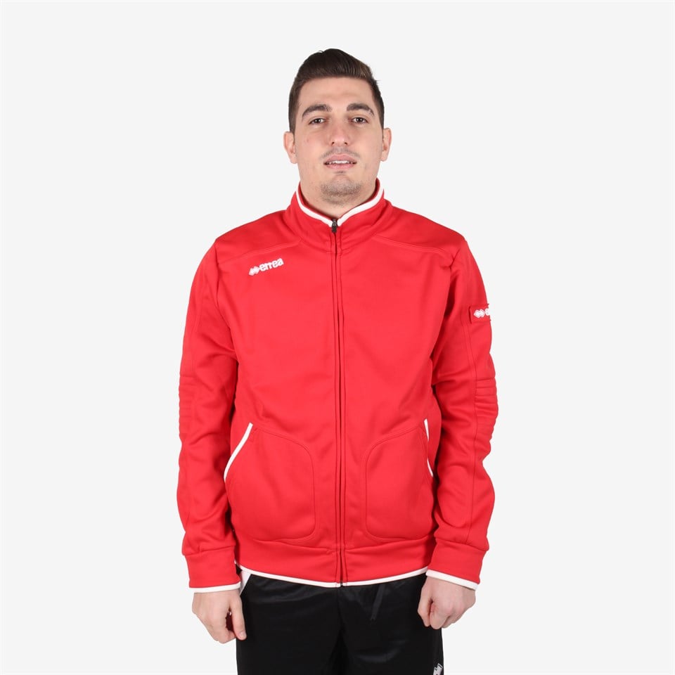 Giubbino Errea Jacob Uomo - Con Cappuccio, Poliestere, Traspirante, Per Sport E Casual, Made In Italy - Foto 2