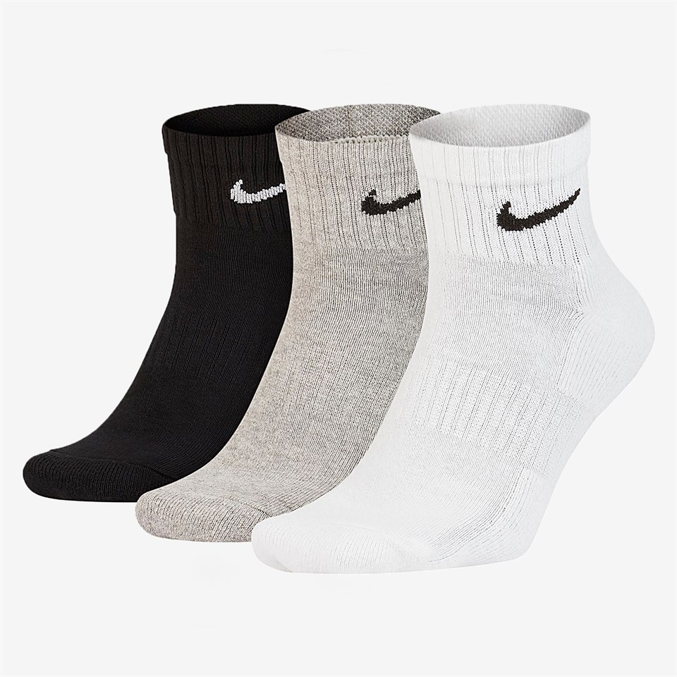 Nike U Nk Everyday Cush Ankle 3Pr Erkek Çorap