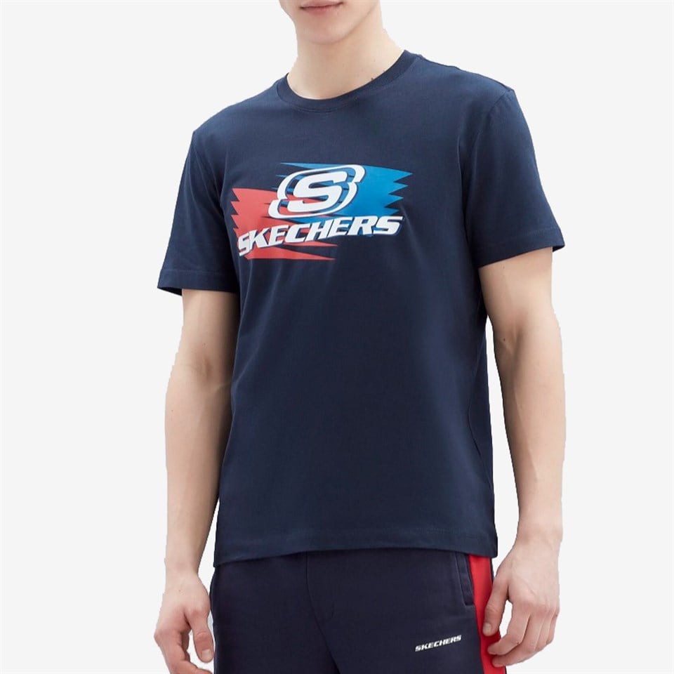 Skechers M Graphic Tee Big Logo T-Shirt Erkek Günlük Tişört