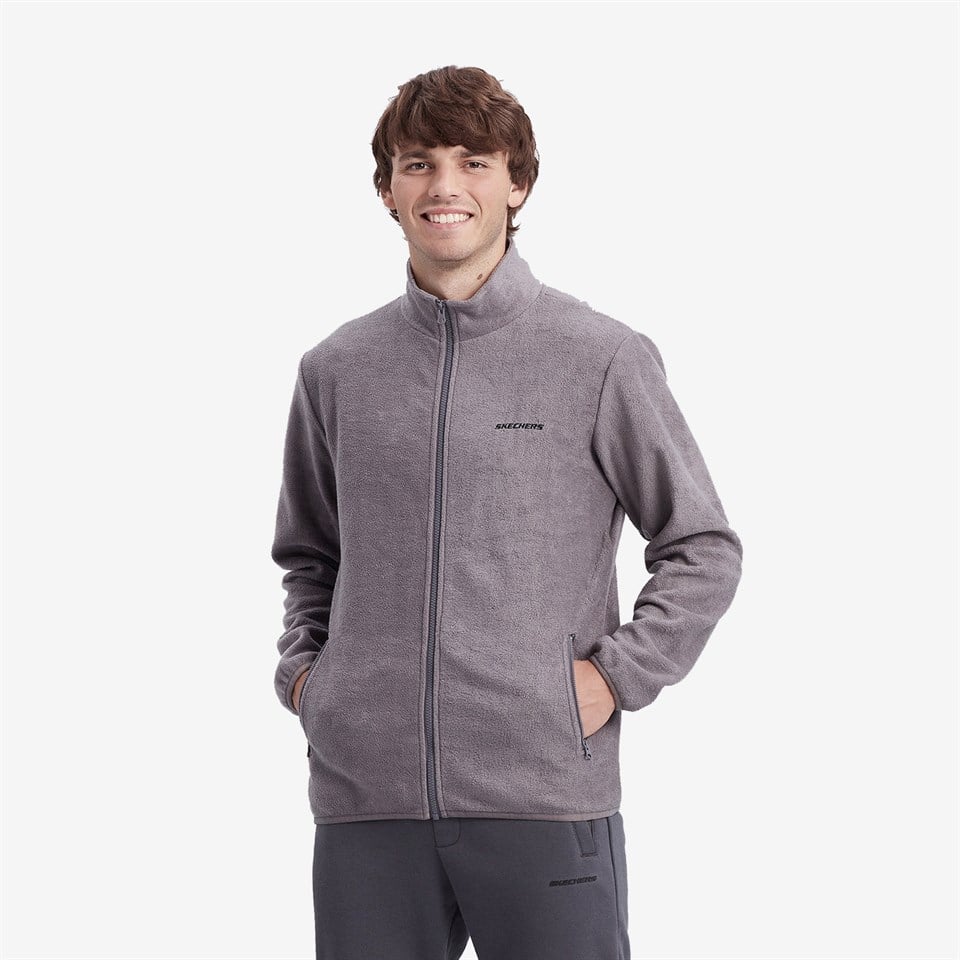 Skechers M Turtle Neck Full Zip Polar Erkek Sweatshirt Skechers M Turtle Neck Full Zip Polar Erkek Sweatshirt
