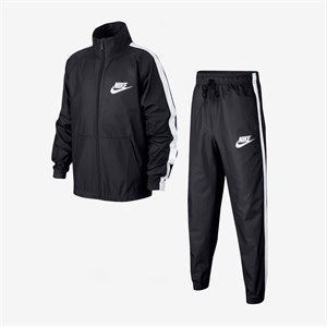 Nike black deals and white sweatsuit