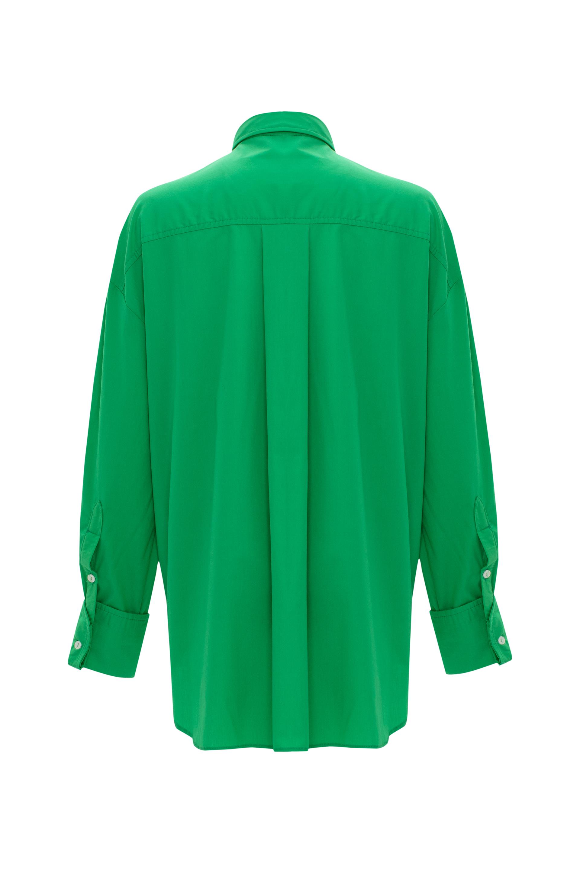 Kadın Oversize Yeşil Gömlek