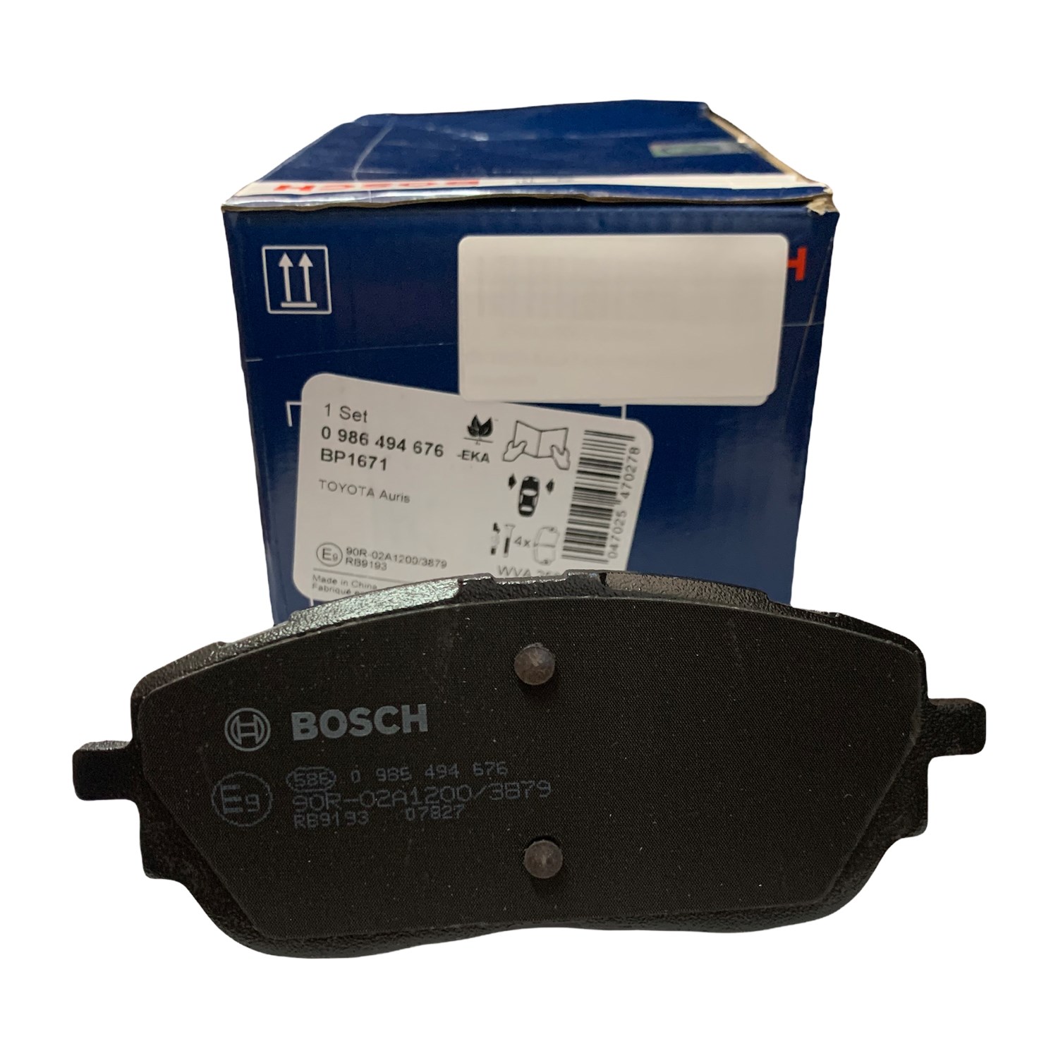 BOSCH Toyota Corolla Benzinli ve Dizel Ön Fren Balatası 2013-2018
