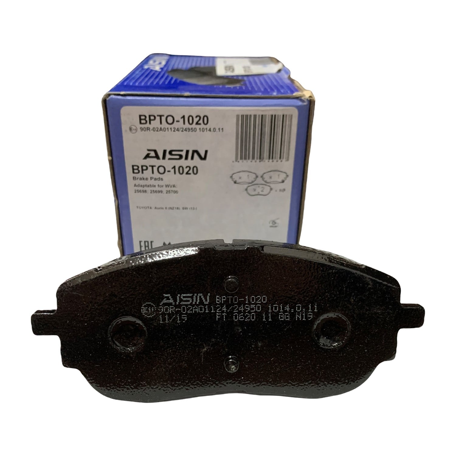 AISIN Toyota Auris Benzinli ve Dizel Ön Fren Balatası 2013-2018