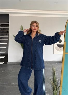 LF Uzun Boy Kot Takım lacivert 