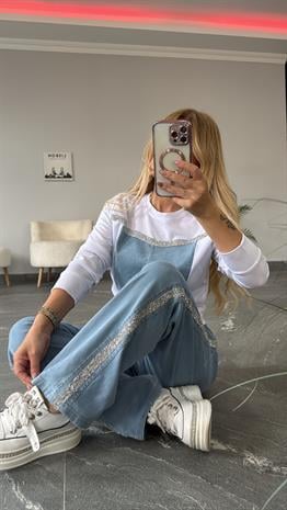ORCHİD kotlu takım beyaz 