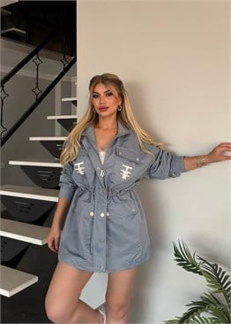 TF trench mavi 