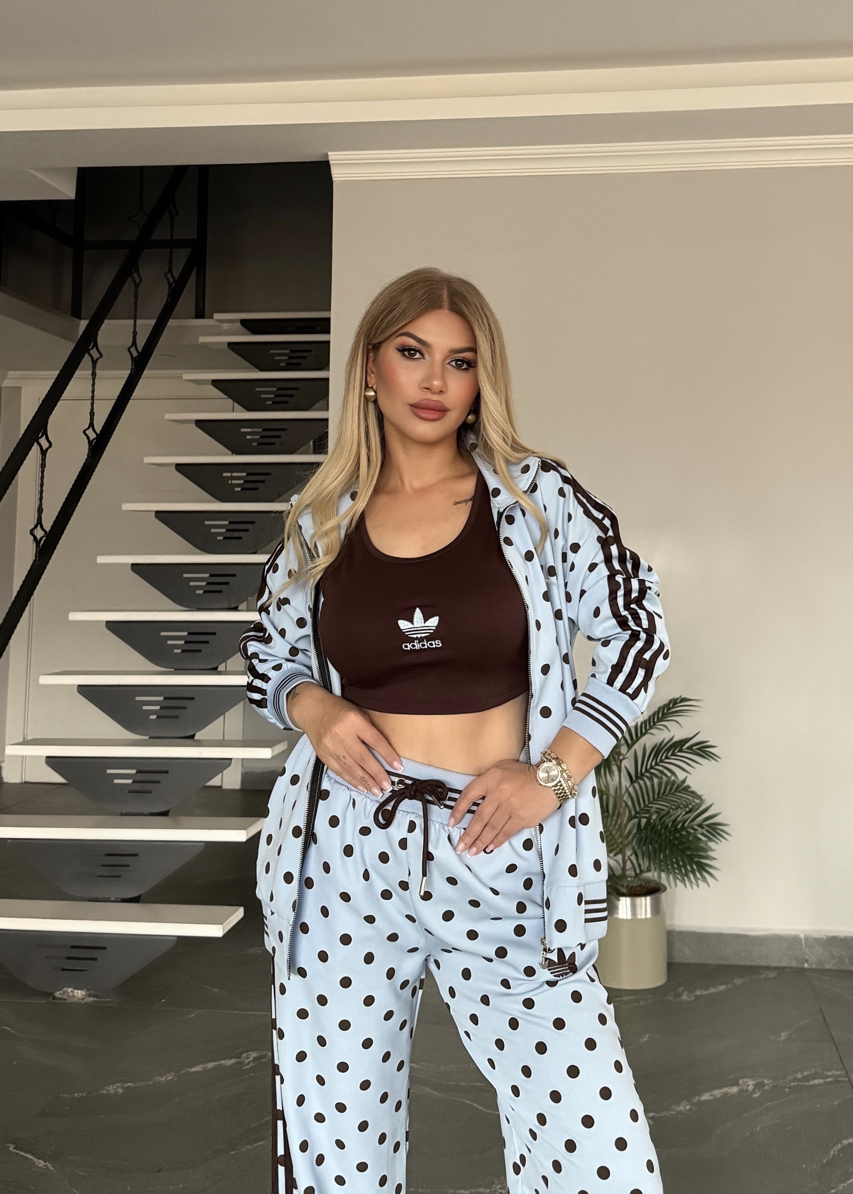 LF Puantiye 3 lü takım mavi  