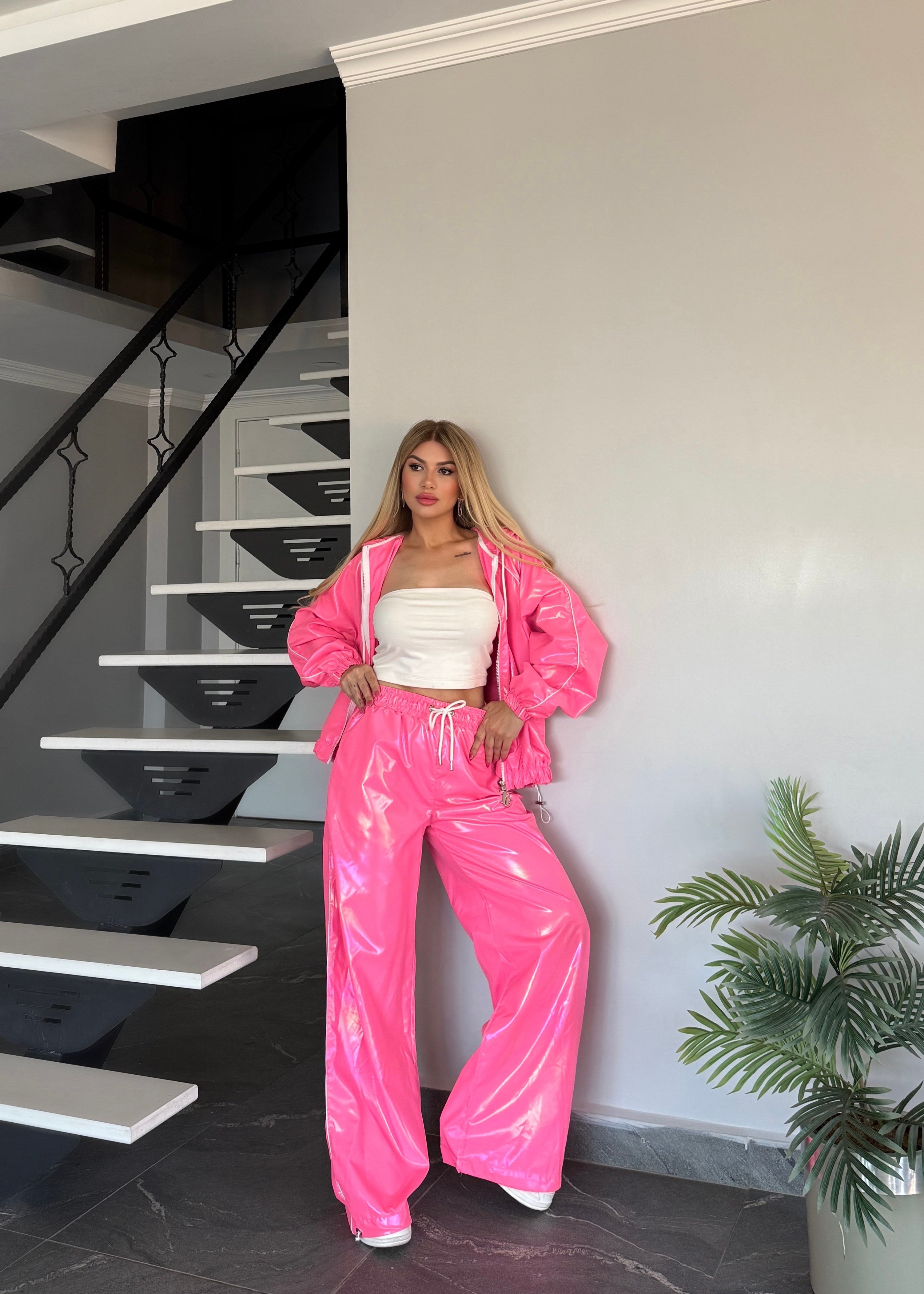 Paraşüt 2 Li takım pembe 