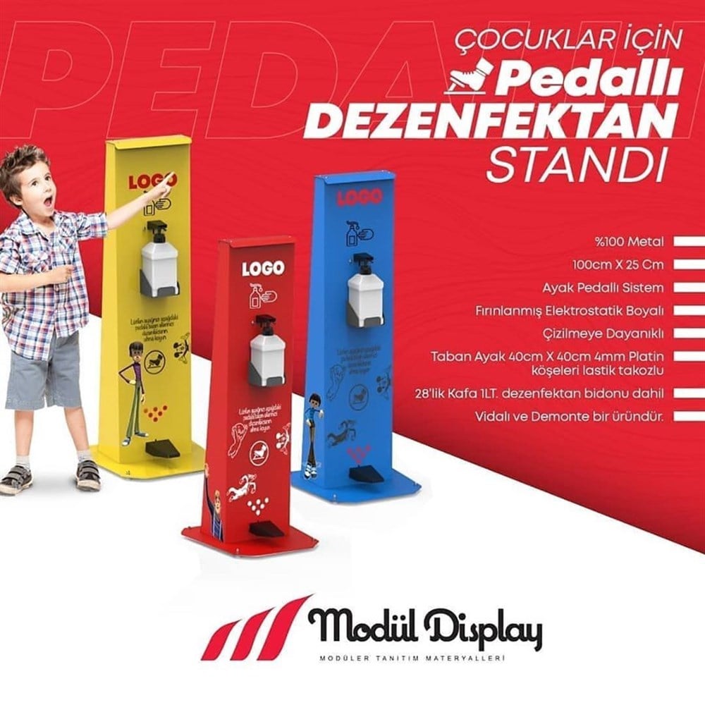 Dezenfektan Standı (Çocuk Model)