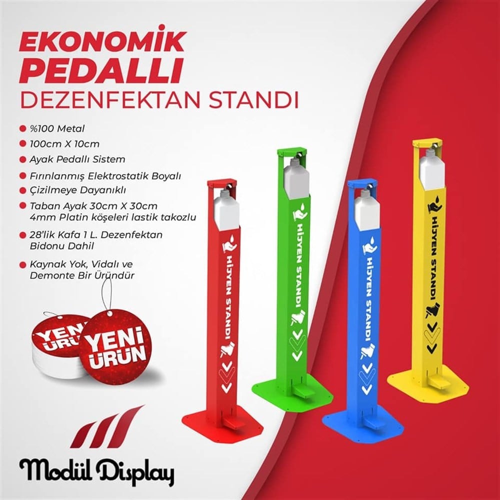 Dezenfektan Standı (Ekonomik Model)