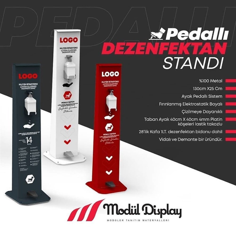Dezenfektan Standı (Yetişkin Model)