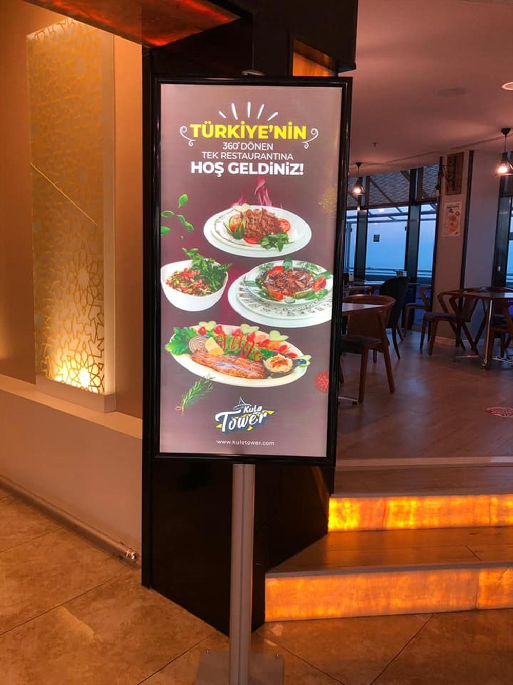 Led Işıklı İnfoboard Pano