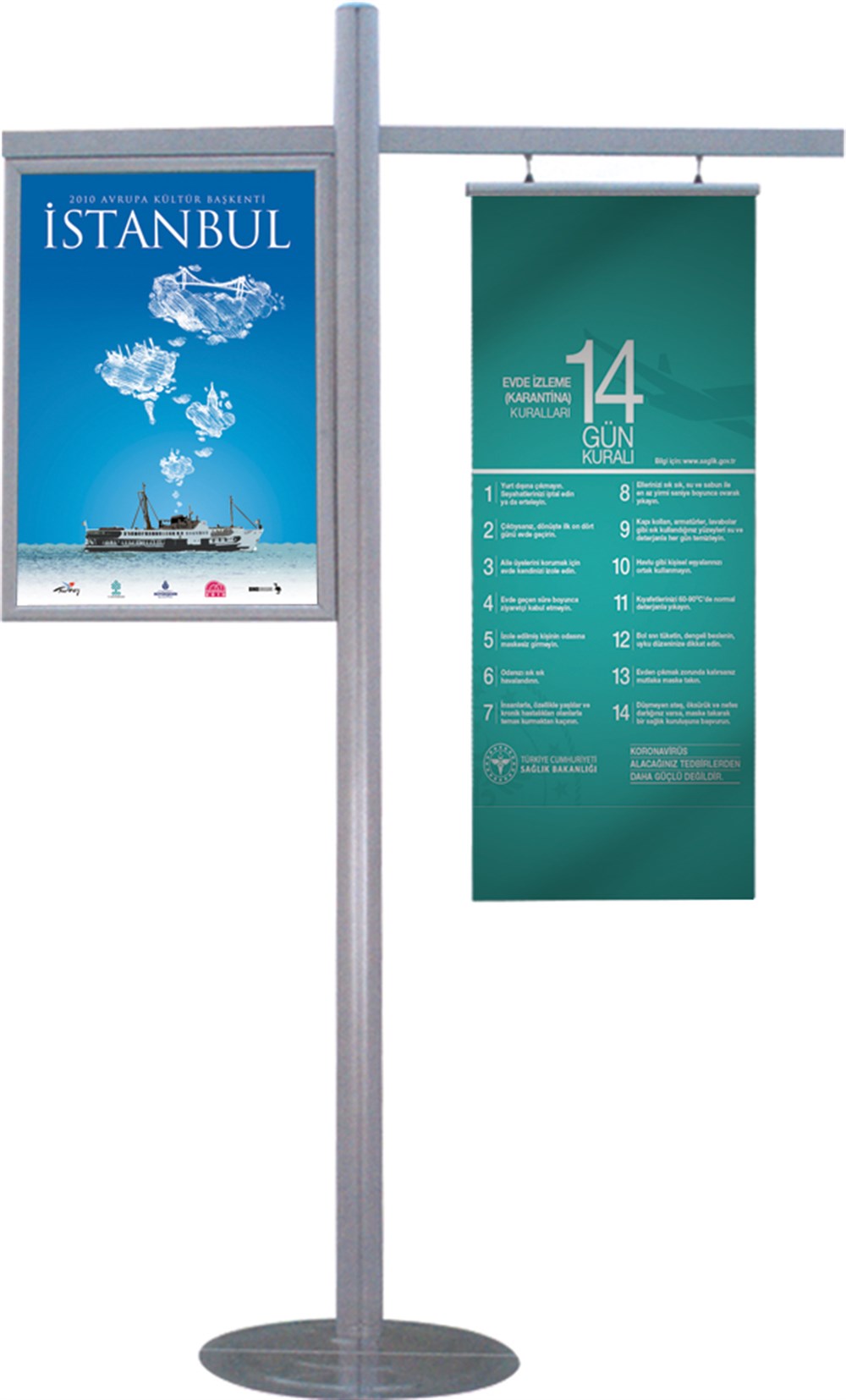 Sürgü Çerçeveli Poster Afişlik