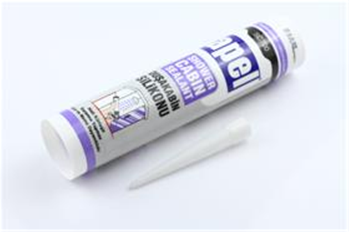 DUSAKABIN SILIKONU APEL SEFFAF 280ML 320GR